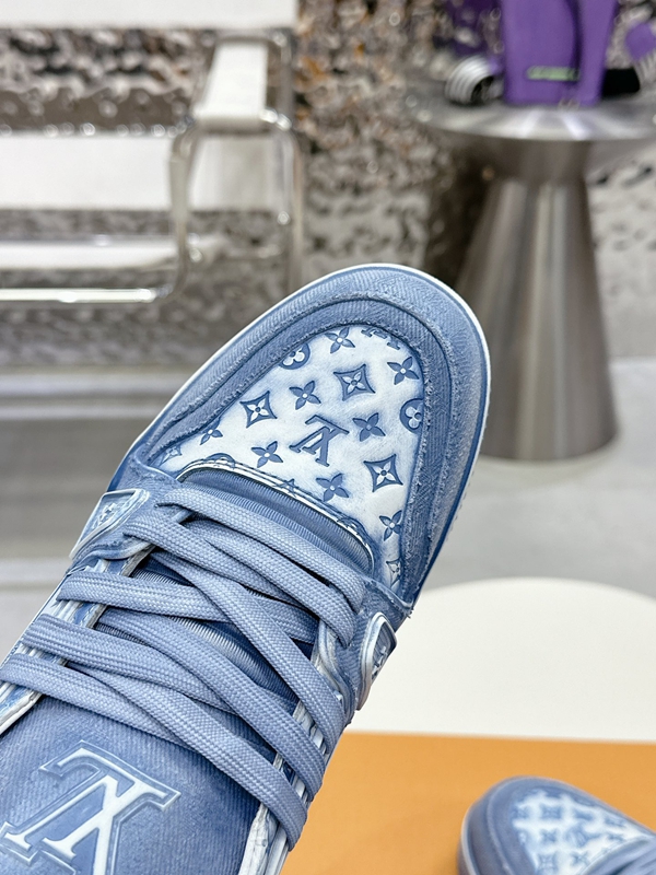 ルイヴィトン靴角部分ディテール